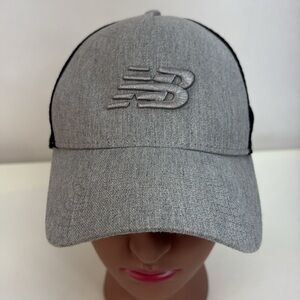 New Balance Gray & Black Baseball Cap